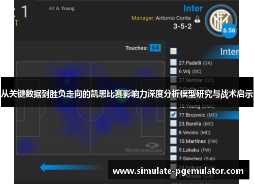 从关键数据到胜负走向的凯恩比赛影响力深度分析模型研究与战术启示
