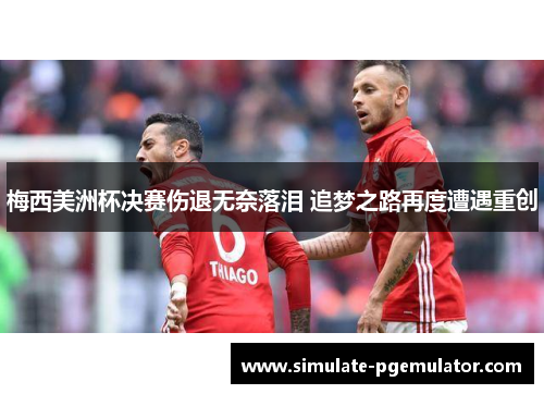 梅西美洲杯决赛伤退无奈落泪 追梦之路再度遭遇重创